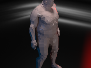 fat man 3D Model
