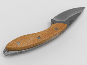 buck mini alpha hunter 3D Model
