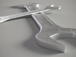 spanner Model 3D