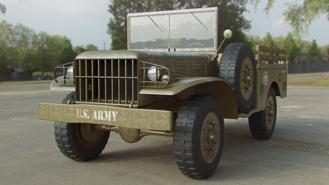 dodge wc 51 3D मॉडल .c4d .max .obj .3ds .fbx .stl .blend 