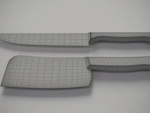 kitchen knifes 3D Model