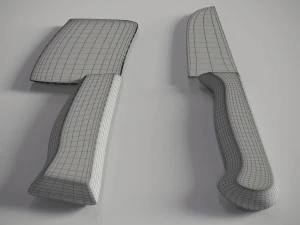 kitchen knifes 3D Model