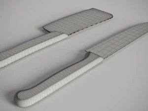kitchen knifes 3D Model