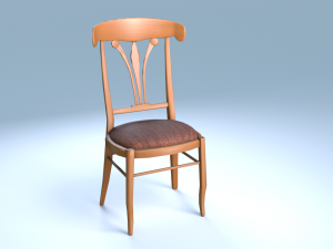 chair1 for cafe 3D Model