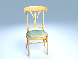 chair1 for cafe 3D Model
