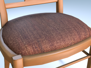 chair1 for cafe 3D Model