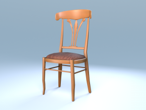 chair1 for cafe 3D Model