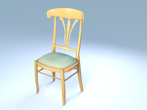 chair1 for cafe 3D Model