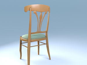 chair1 for cafe 3D Model