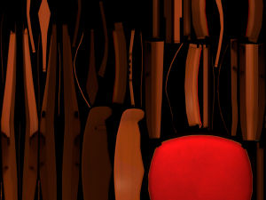 chair1 for cafe 3D Model