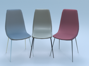 chair2 for cafe 3D मॉडल