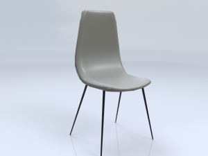 chair2 for cafe 3D मॉडल