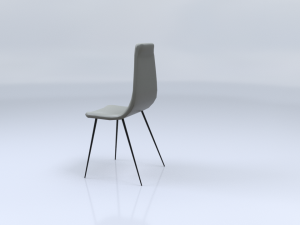 chair2 for cafe 3D मॉडल