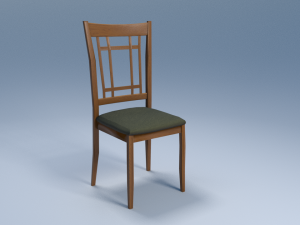 chair3 for cafe 3D मॉडल
