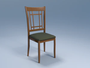 कैफे के लिए कुर्सी3 3D मॉडल
