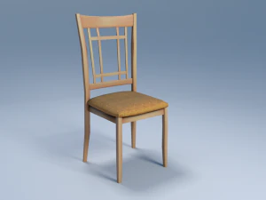 कैफे के लिए कुर्सी3 3D मॉडल