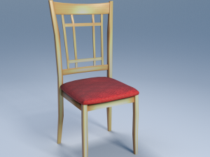 chair3 for cafe 3D मॉडल
