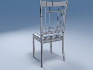 chair3 for cafe 3D मॉडल