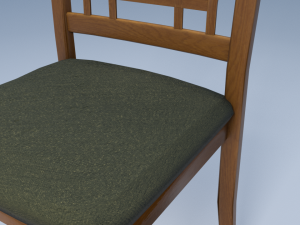 chair3 for cafe 3D मॉडल