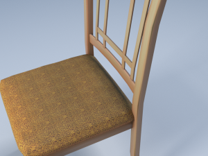 chair3 for cafe 3D मॉडल