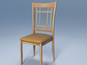 chair3 for cafe 3D मॉडल