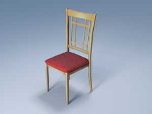 chair3 for cafe 3D मॉडल