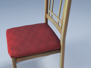 chair3 for cafe 3D मॉडल