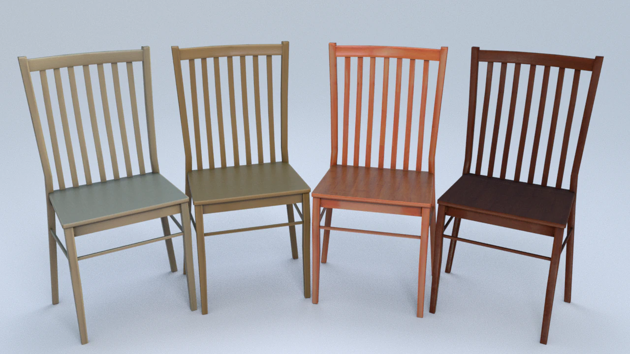 chair4 for cafe 3D Model .c4d .max .obj .3ds .fbx .stl .blend 