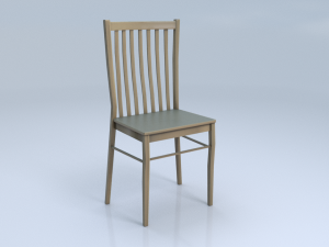 chair4 for cafe 3D मॉडल