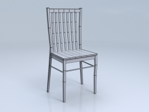 chair4 for cafe 3D मॉडल
