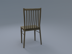chair4 for cafe 3D मॉडल