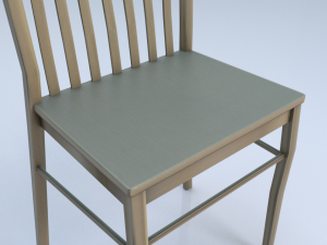 chair4 for cafe 3D मॉडल