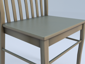 chair4 for cafe 3D मॉडल