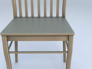 chair4 for cafe 3D मॉडल