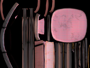 कैफे के लिए कुर्सी5 3D मॉडल