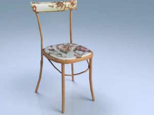 कैफे के लिए कुर्सी5 3D मॉडल