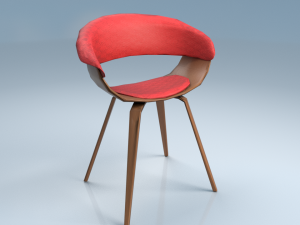 chair6 for cafe 3D 모델