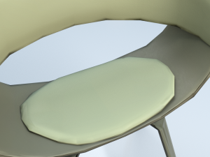 chair6 for cafe 3D 모델
