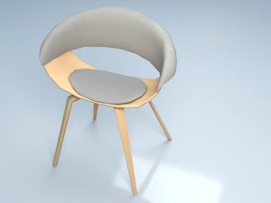 chair6 for cafe 3D Model