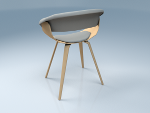 chair6 for cafe 3D 모델