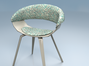 chair6 for cafe 3D 모델