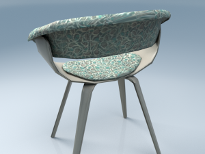 chair6 for cafe 3D 모델