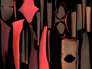 chair6 for cafe 3D Model