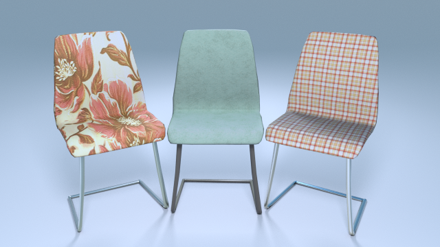 chair7 for cafe Model 3D .c4d .max .obj .3ds .fbx .stl .blend