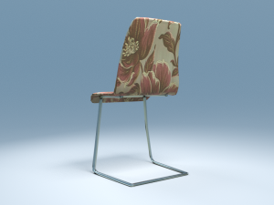 chair7 for cafe Model 3D