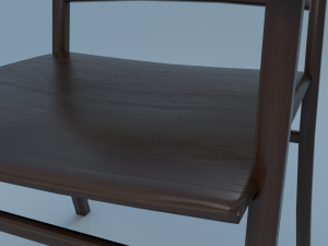 chair8 for cafe 3D Модель