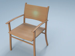 chair8 for cafe 3D Model
