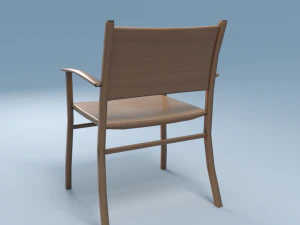chair8 for cafe 3D Model