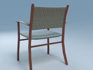 chair8 for cafe 3D Модель