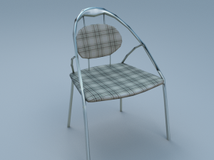 chair9 for cafe 3D Model